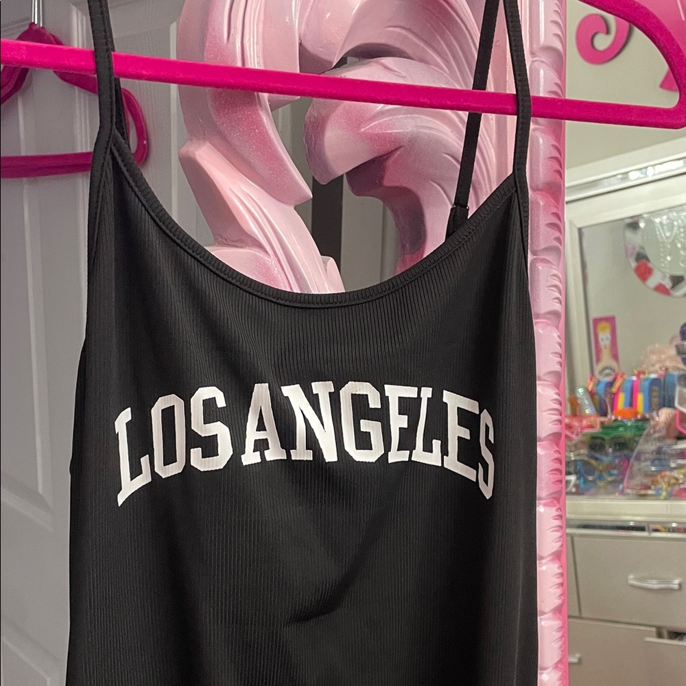 Black Los Angeles Women's romper